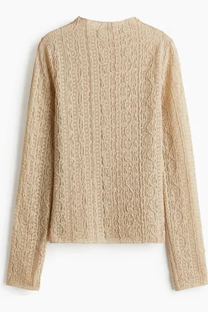 H&M Shirt aus Spitze