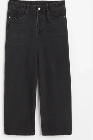 H&M Baggy Wide Low Ankle Jeans