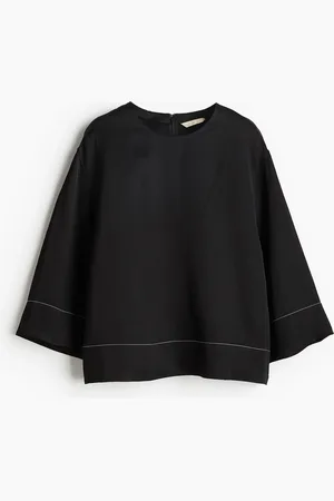 H&M Bluse aus Leinenmix