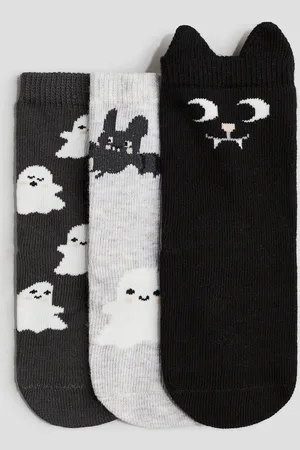 H&M 3er-Pack Antirutschsocken