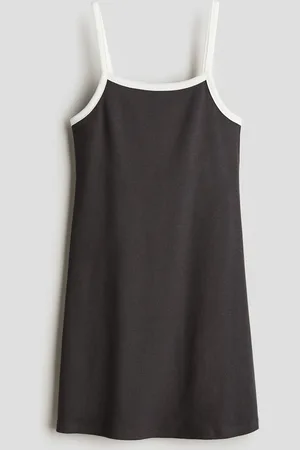 H&M Trägerkleid aus Baumwolljersey