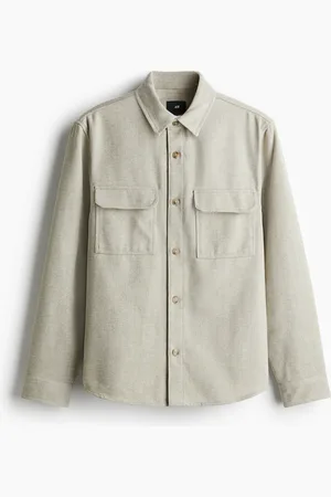 H&M Gefilztes Overshirt in Regular Fit