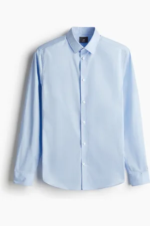 H&M Easy-Iron-Hemd in Slim Fit