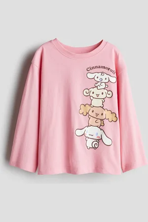 H&M Print-motif jersey top
