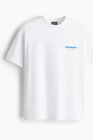 H&M Bedrucktes T-Shirt in Loose Fit