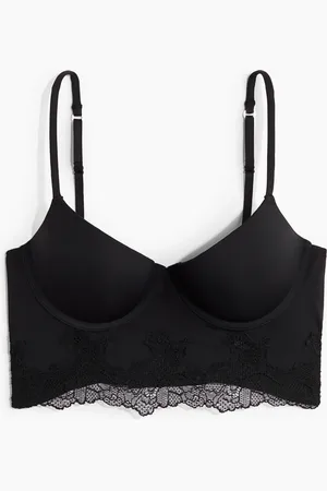 H&M Demi-Push-up-Bustier aus Mikrofaser