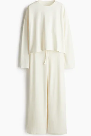 H&M Pyjama mit Waffelstruktur
