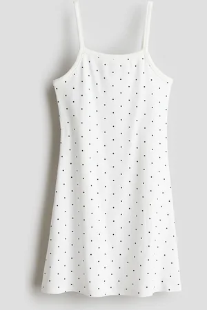H&M Trägerkleid aus Baumwolljersey