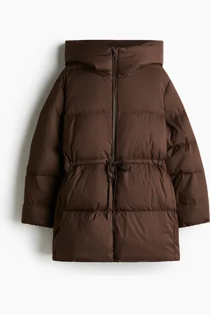 H&M Gesteppter Daunenmantel mit Kapuze