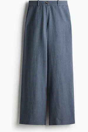 H&M Weite Hose aus Leinenmix