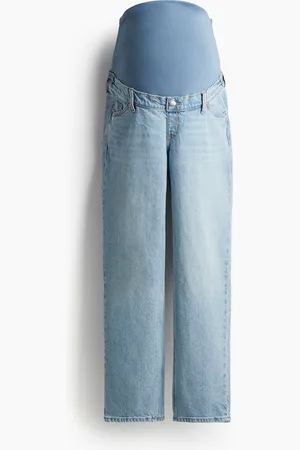 H&M MAMA Straight Ankle Jeans