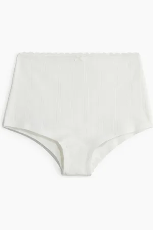 H&M Shortie mit Pointellemuster