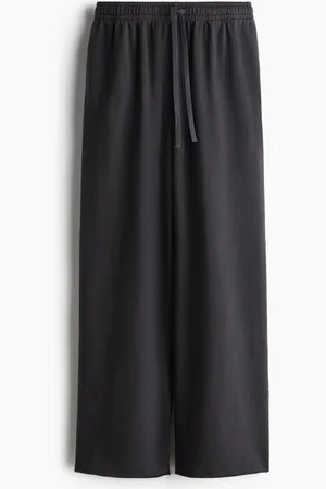 H&M Baumwollsweatpants im Washed-Look