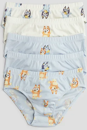 H&M 5er-Pack Slips mit Druck