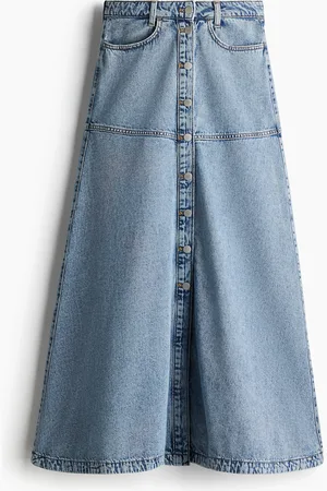 H&M Jeansjupe in A-Linie