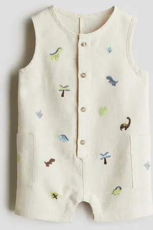H&M Strampler mit Stickdetails
