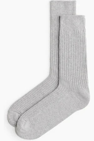 H&M Socken mit Waffelstruktur