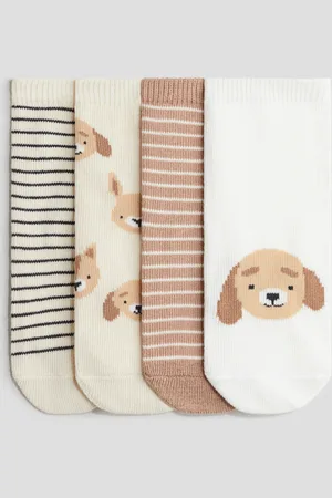 H&M 4er-Pack Socken