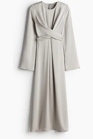 H&M MAMA Stillkleid aus Satin