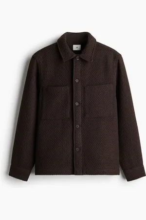 H&M Overshirt mit Waffelstruktur in Regular Fit