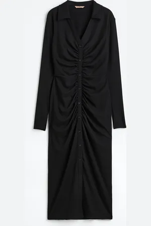 H&M Drapiertes Jerseykleid