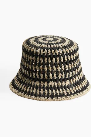 H&M Bucket Hat aus Stroh