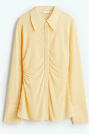 H&M Meshbluse mit Volants