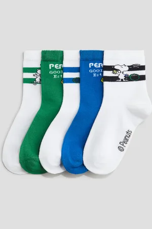 H&M 5er-Pack Gemusterte Socken