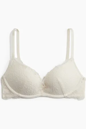 H&M Bügelloser Push-up-BH mit Spitze