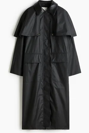H&M Mantel aus gewachster Baumwolle