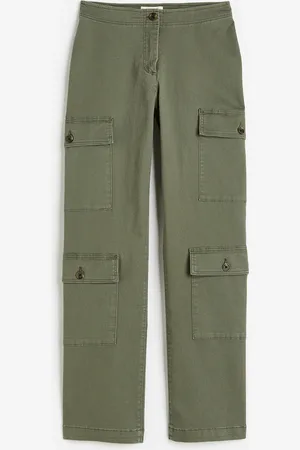 H&M Cargohose aus Baumwolltwill
