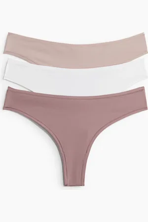 H&M 3er-Pack Mikrofaserslips Brazilian