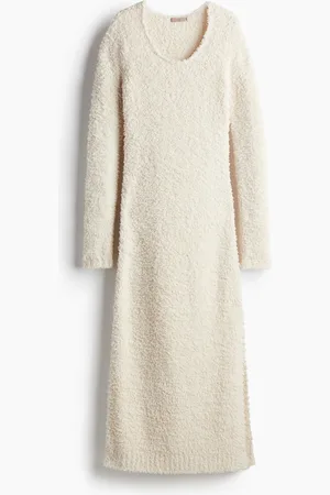 H&M Flauschiges Strickkleid