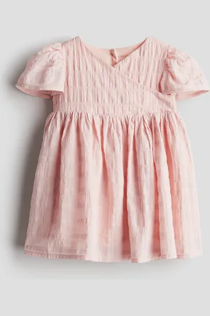 H&M Baumwollkleid im Wickelschnitt