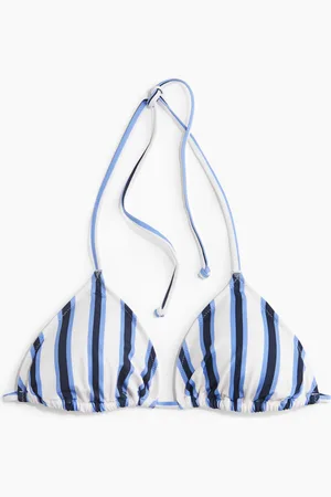 H&M Wattiertes Triangel-Bikinitop