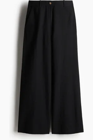 H&M Weite Hose aus Leinenmix