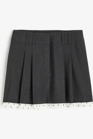 H&M Kurzer Faltenjupe