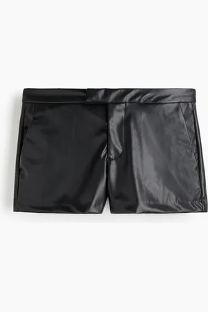 H&M Minishorts mit Coating