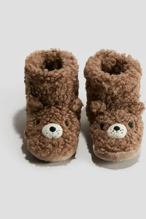 H&M Flauschige Hausschuhe mit weicher Sohle
