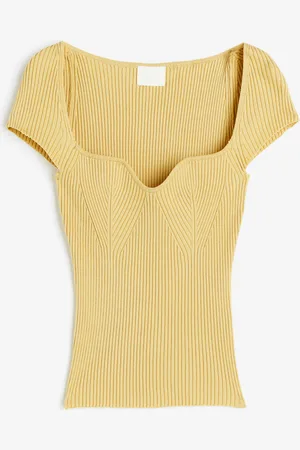 H&M Shirt in Rippstrick