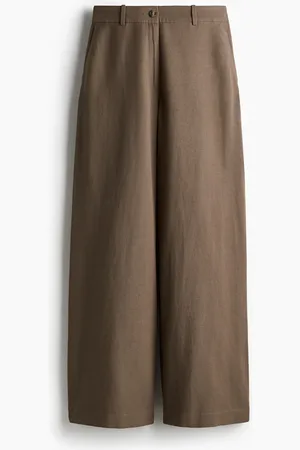 H&M Weite Hose aus Leinenmix