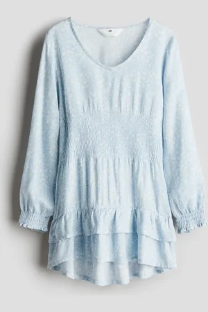 H&M Gesmoktes Kleid