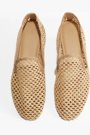 H&M Loafer aus Stroh