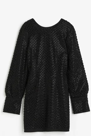 H&M Kleid mit Perlenverzierung