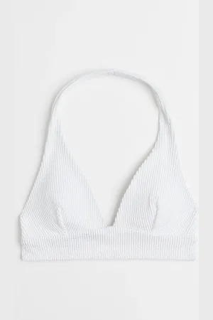 H&M Wattiertes Bikinitop