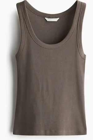 H&M Geripptes Tanktop