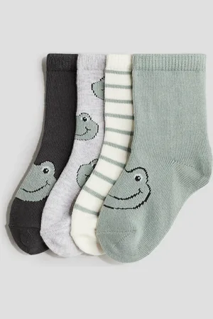 H&M 4er-Pack Socken