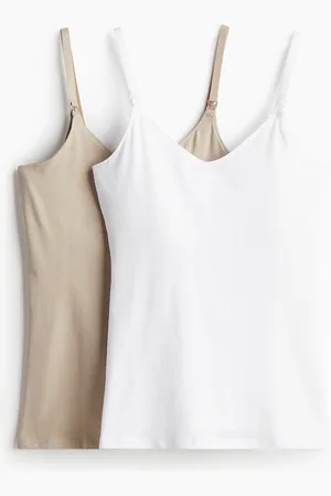 H&M MAMA 2er-Pack Stilltops