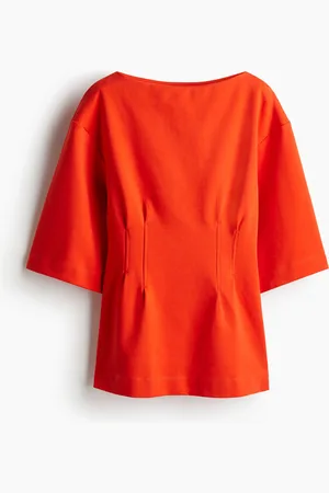 H&M Tailliertes Shirt