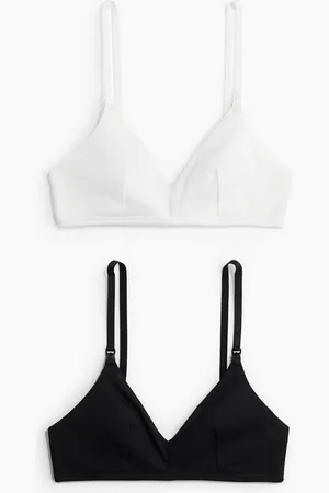 H&M MAMA 2er-Pack Still-BHs aus Baumwolle